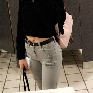 🌻American Eagle distressed jeggings